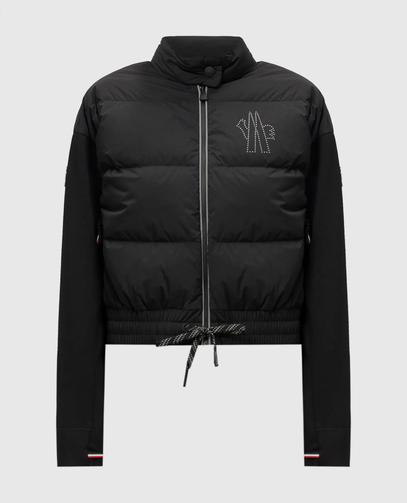 Moncler Grenoble Black combo jacket with logo