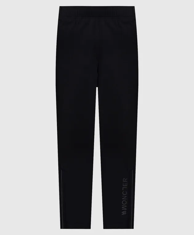 Moncler Grenoble Black pants with logo