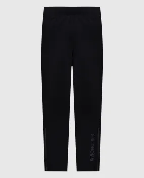 Moncler Grenoble Black pants with logo