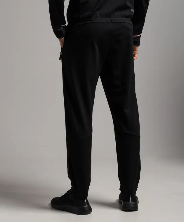 Moncler Grenoble Black pants with logo