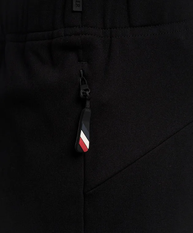 Moncler Grenoble Black pants with logo