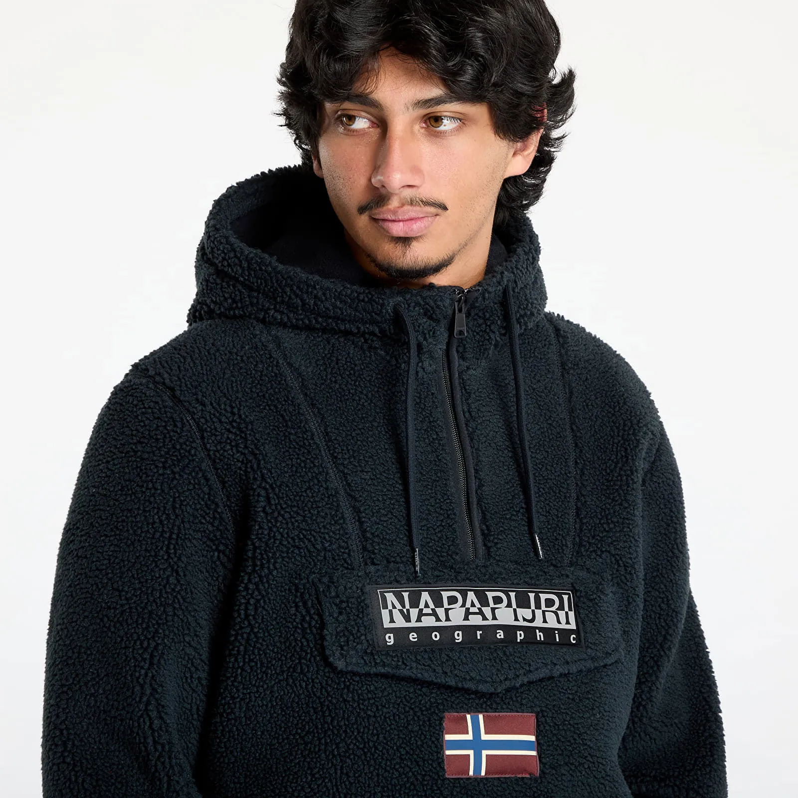 Napapijri Sweatshirt T-Burgee Curly Hoodie Black XL