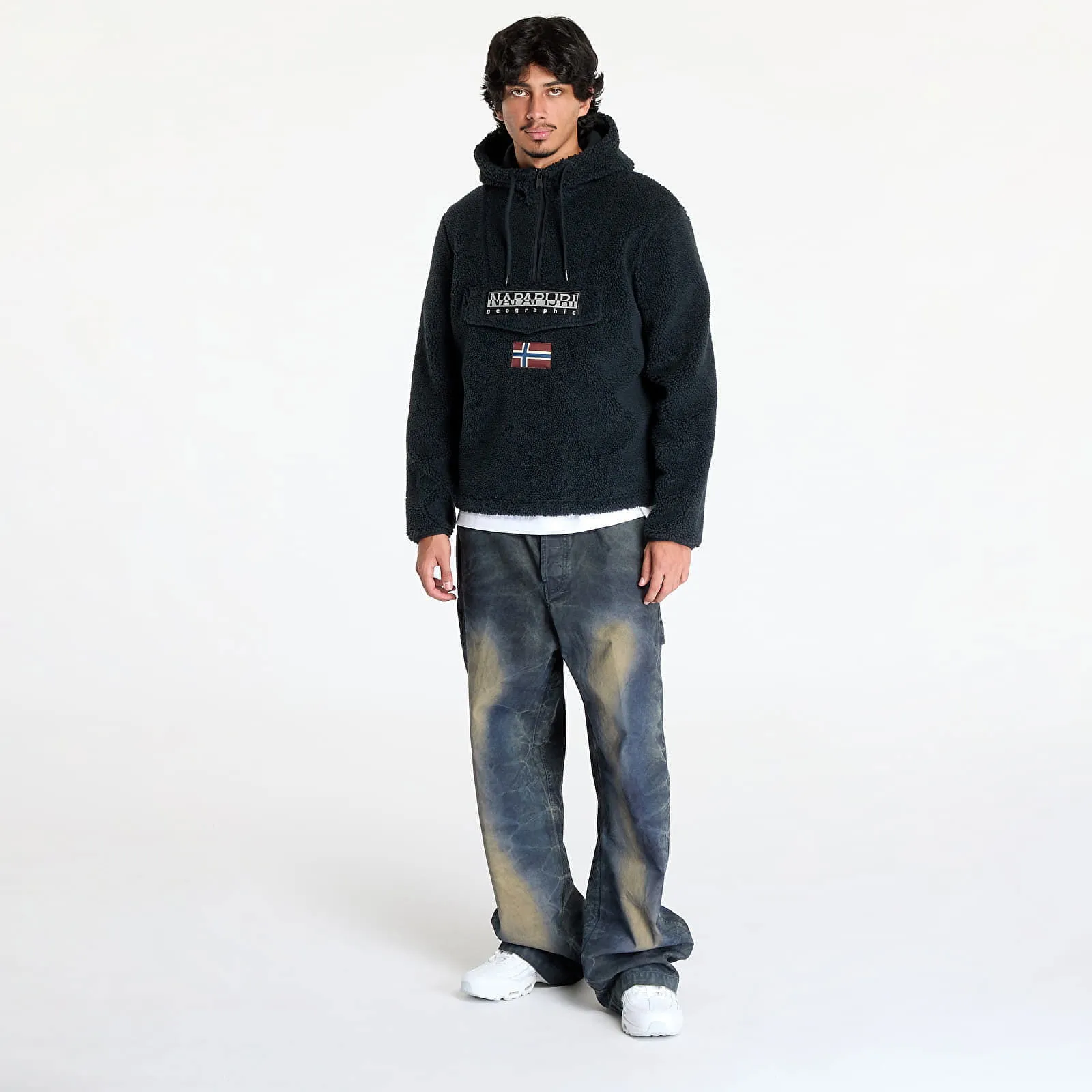 Napapijri Sweatshirt T-Burgee Curly Hoodie Black XL