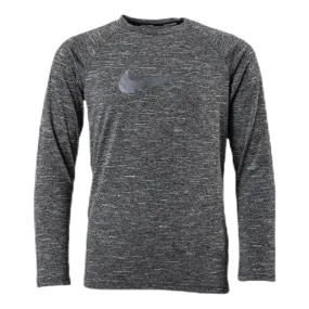 Natación Nike Long Sleeve Hydroguard Junior Black