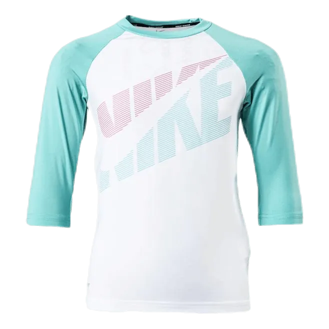 Natación Nike SS Hydroguard Junior White