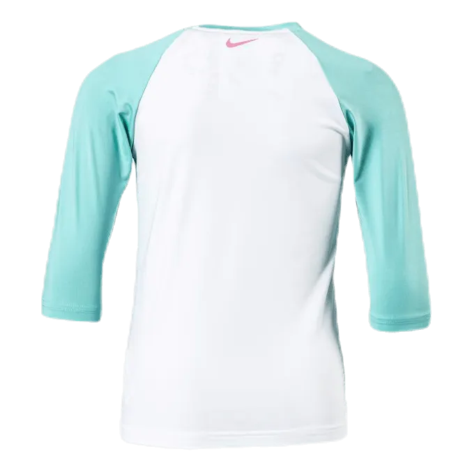 Natación Nike SS Hydroguard Junior White