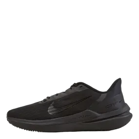 Nike Air Winflo 9 Men's Road Running Shoes BLACK/DK SMOKE GREY