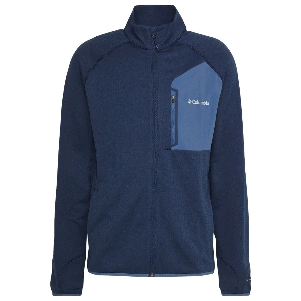 Polar Columbia Triple Canyon Full Zip Collegiate Navy Dark Moutain