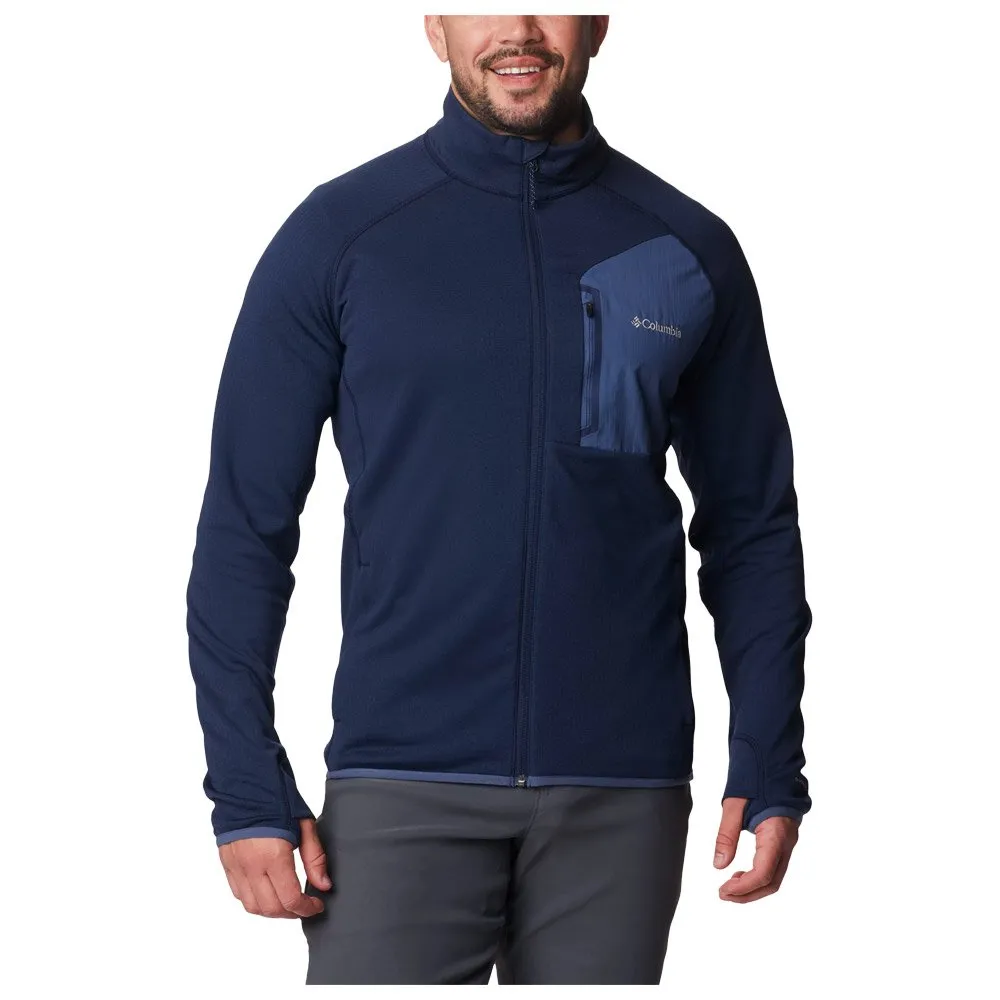 Polar Columbia Triple Canyon Full Zip Collegiate Navy Dark Moutain