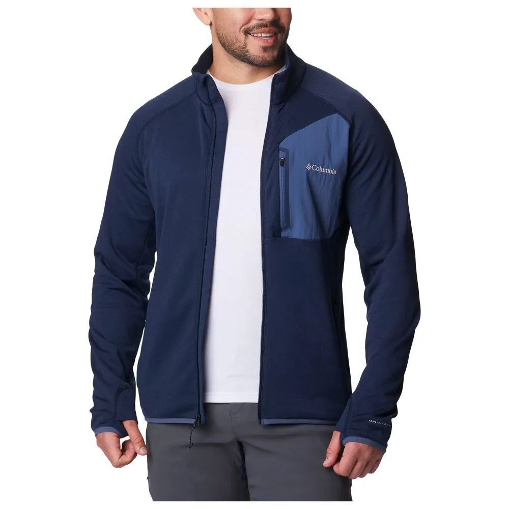 Polar Columbia Triple Canyon Full Zip Collegiate Navy Dark Moutain