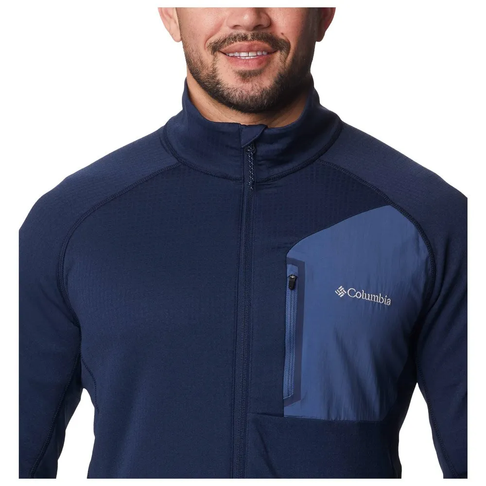 Polar Columbia Triple Canyon Full Zip Collegiate Navy Dark Moutain