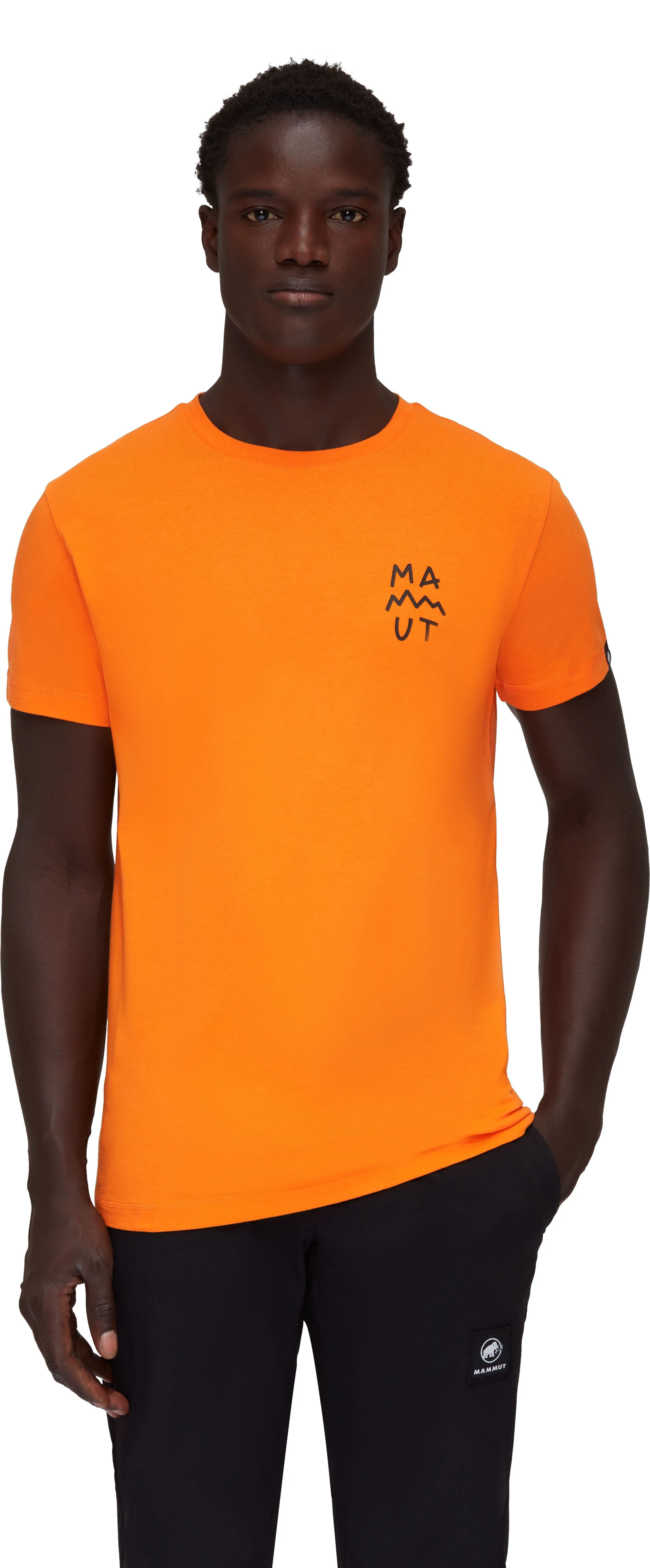 Polera Hombre Mammut Massone T-Shirt Lettering