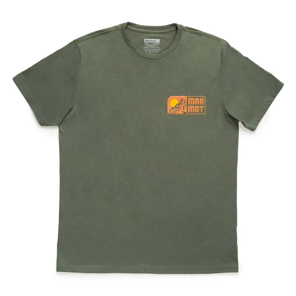 Polera Hombre Marmot Mountain Logo Tee