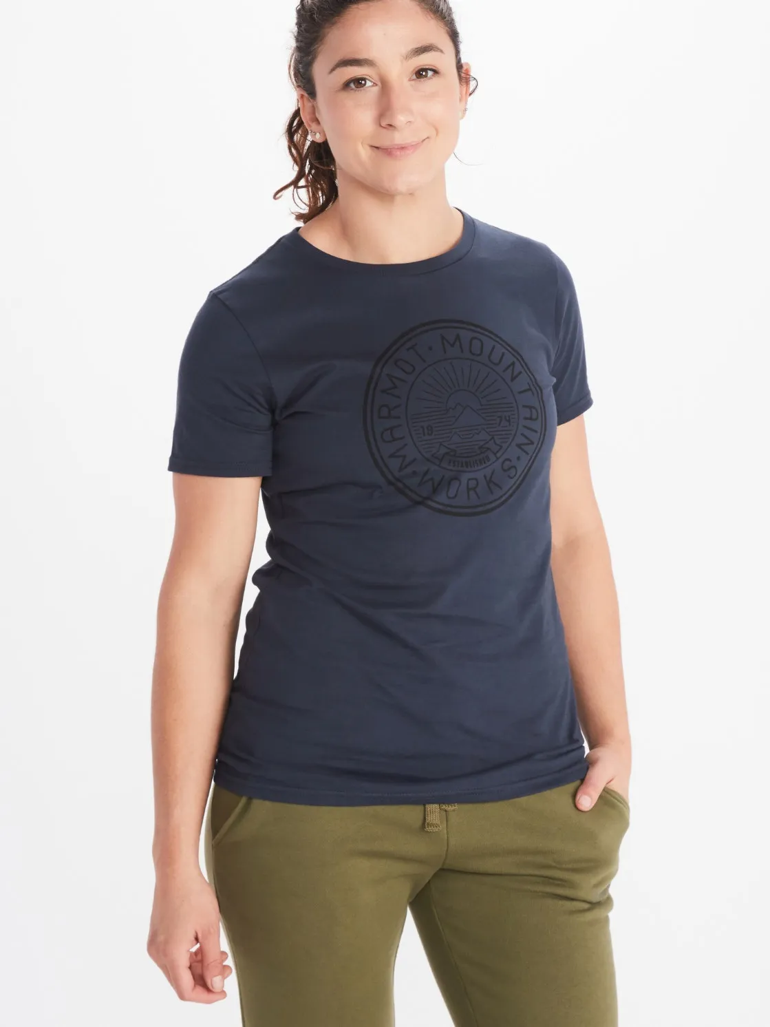 Polera Mujer Marmot Mmw Tee Ss