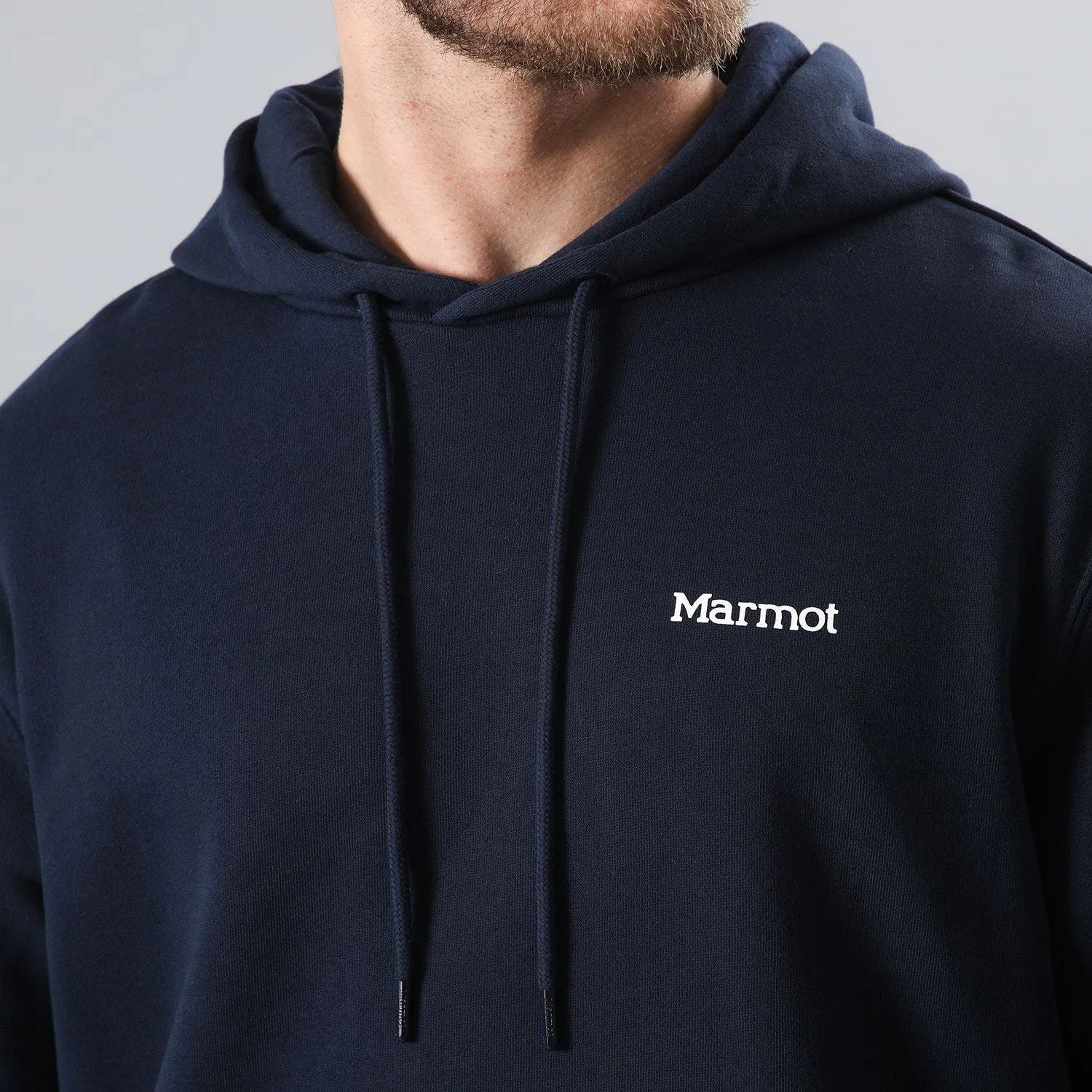 Polerón Hombre Marmot Chest Logo Hoody