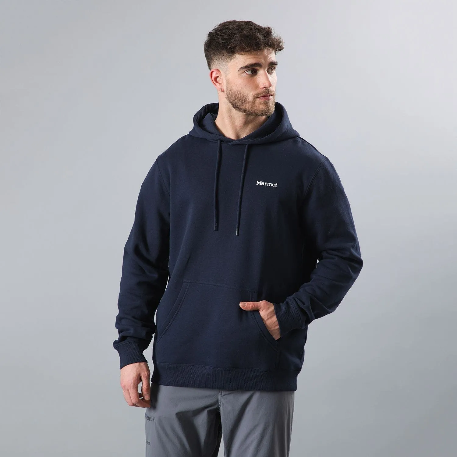 Polerón Hombre Marmot Chest Logo Hoody