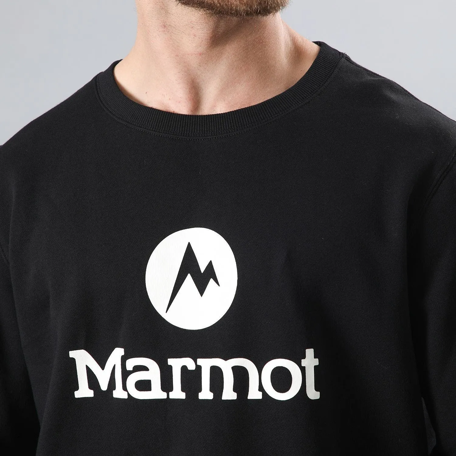 Polerón Hombre Marmot Circle Logo Crew