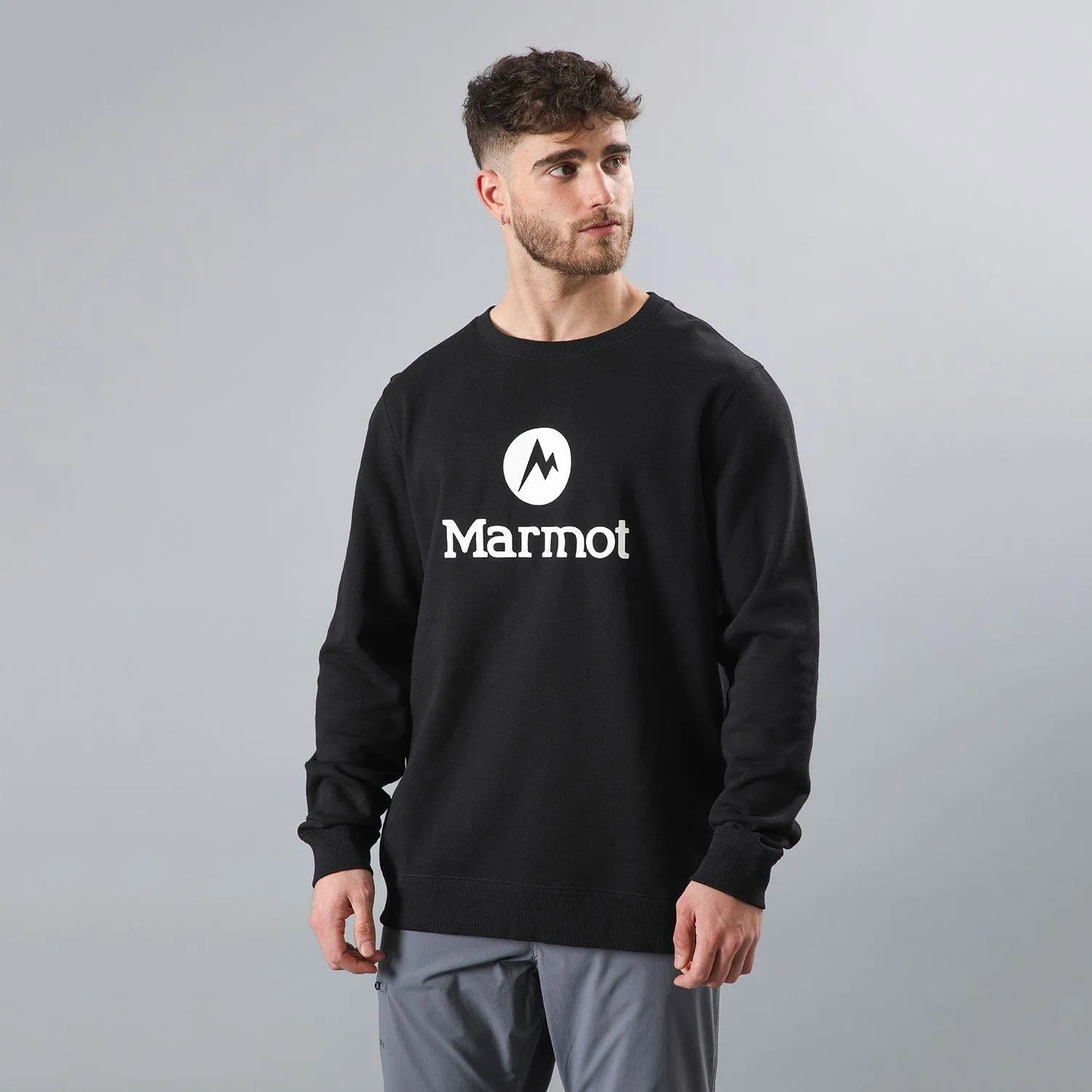 Polerón Hombre Marmot Circle Logo Crew