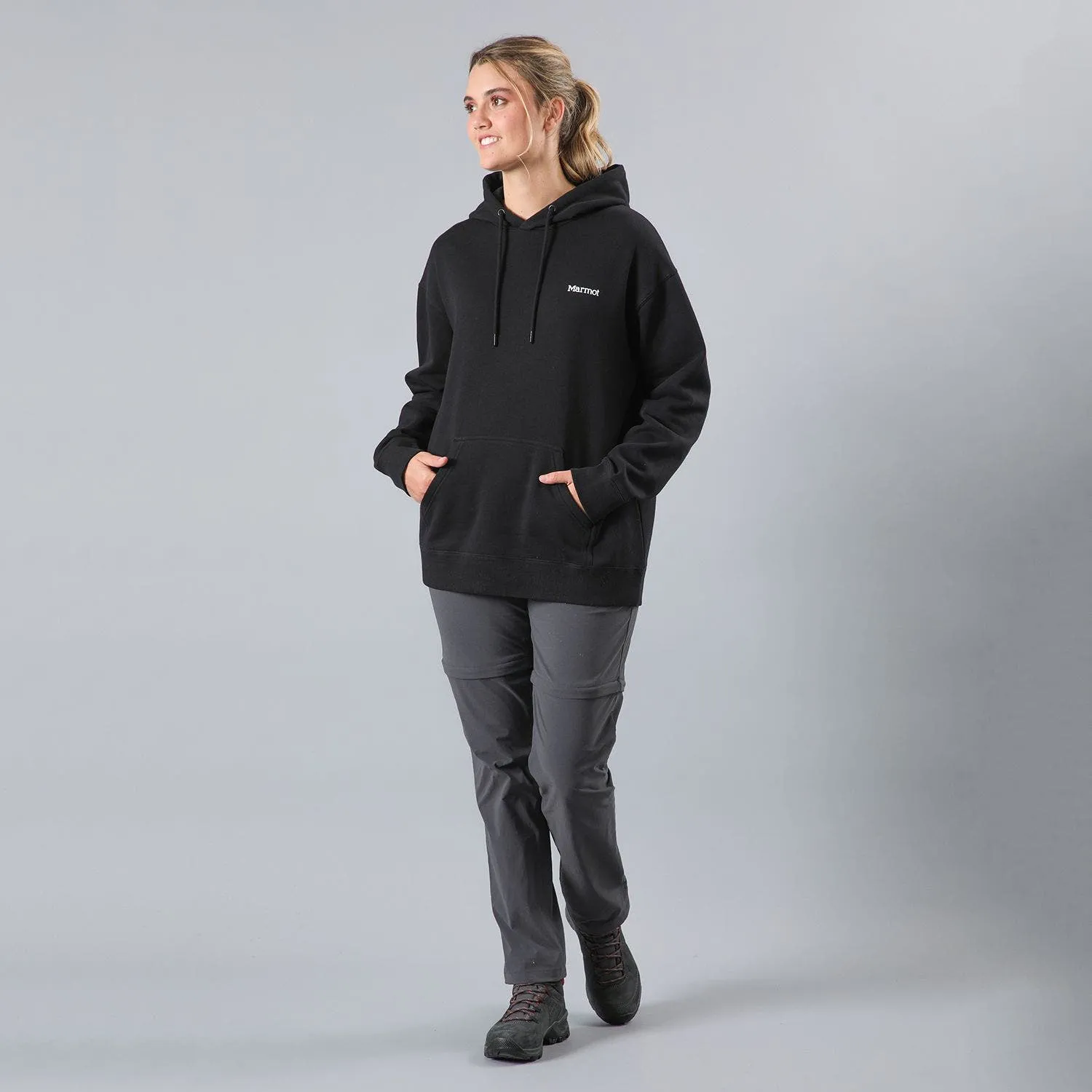 Polerón Mujer Marmot Chest Logo Hoody