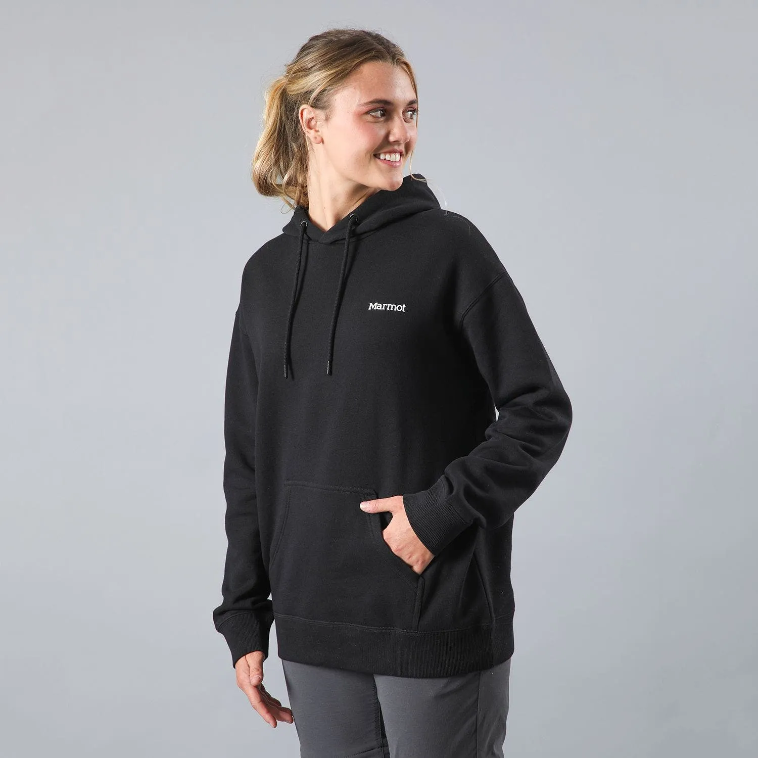 Polerón Mujer Marmot Chest Logo Hoody