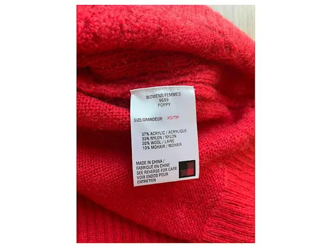 Prendas de punto Woolrich Roja 