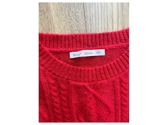 Prendas de punto Woolrich Roja 