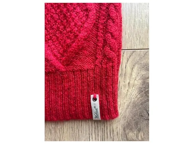 Prendas de punto Woolrich Roja 