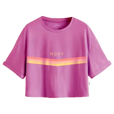 REMERA MANGA CORTA ROXY DO IT NIÑAS VIOLETA