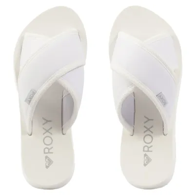 ROXY OJOTAS EVERLEI FULL WHITE CON PLATAFORMA