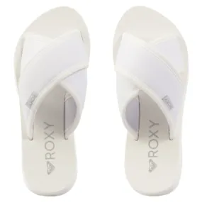 ROXY OJOTAS EVERLEI FULL WHITE CON PLATAFORMA