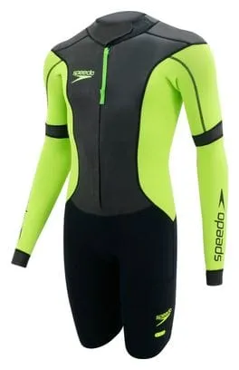 Speedo Traje de baño completo Speedo Swimrun Negro Amarillo