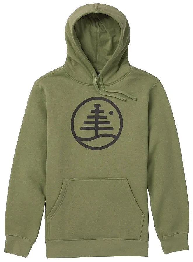 sudadera Burton Family Tree Pullover - Forest Moss - men´s