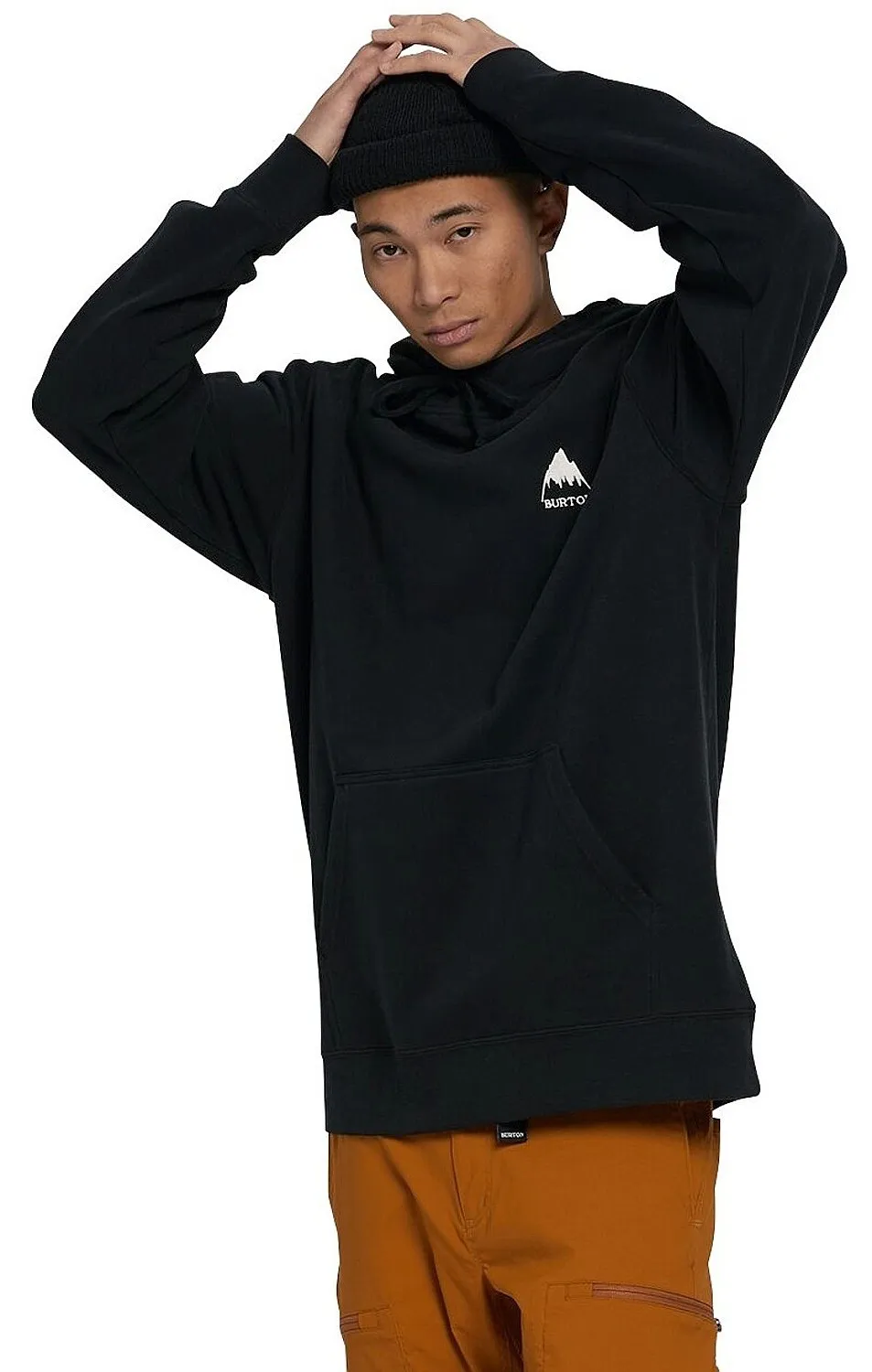 sudadera Burton Mountain Pullover - True Black - men´s