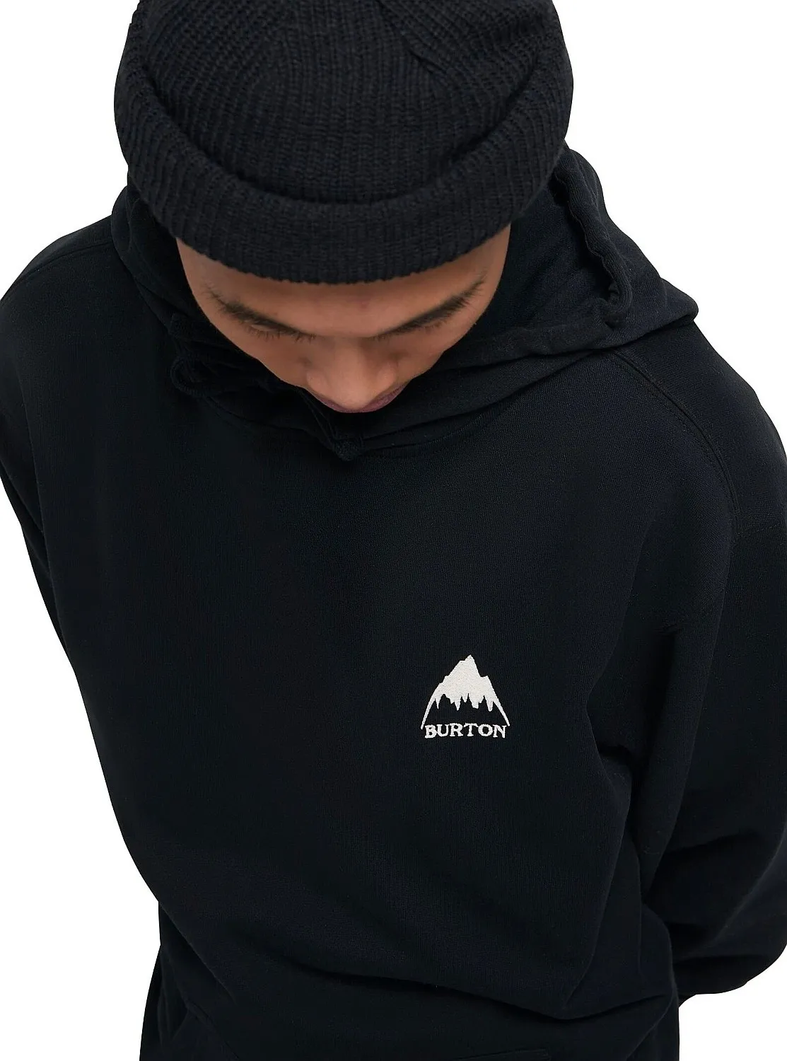 sudadera Burton Mountain Pullover - True Black - men´s