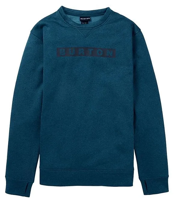 sudadera Burton Oak Crew - Deep Emerald Heather - men´s