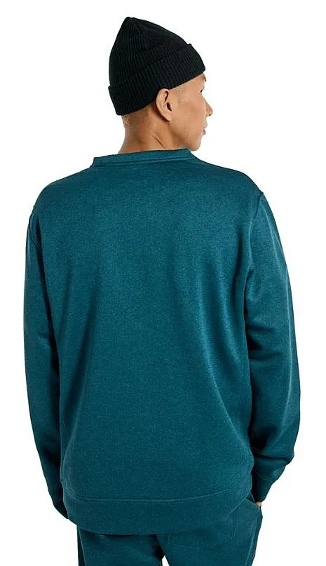 sudadera Burton Oak Crew - Deep Emerald Heather - men´s