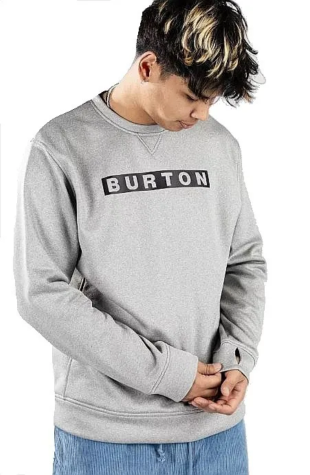 sudadera Burton Oak Crew - Gray Heather - men´s