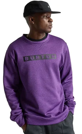 sudadera Burton Oak Crew - Imperial Purple Heather - men´s