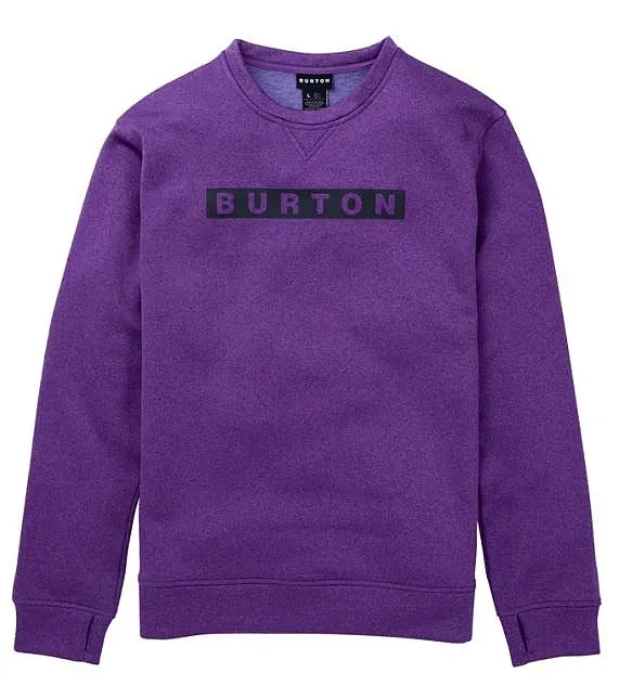 sudadera Burton Oak Crew - Imperial Purple Heather - men´s