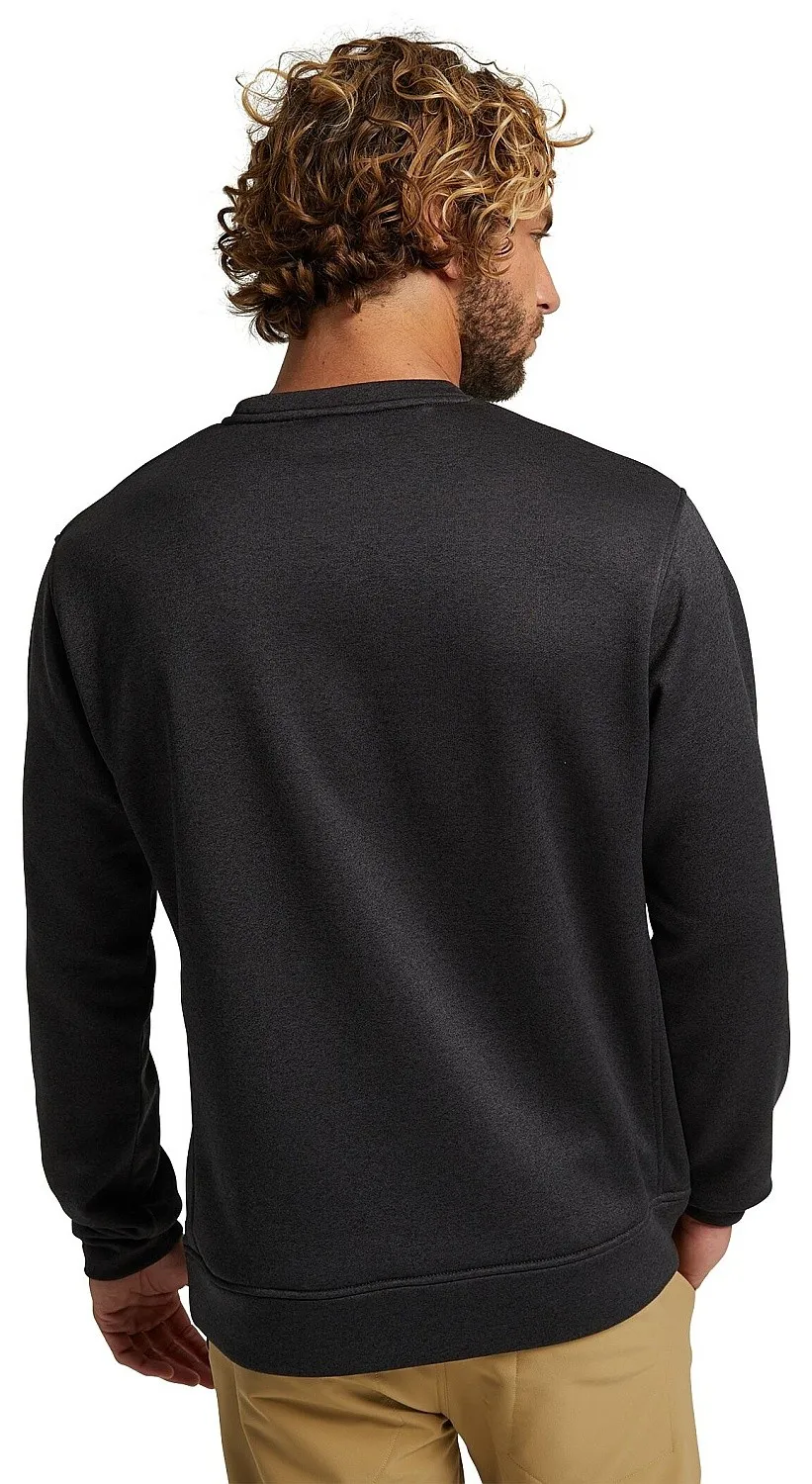 sudadera Burton Oak Crew - True Black Heather - men´s