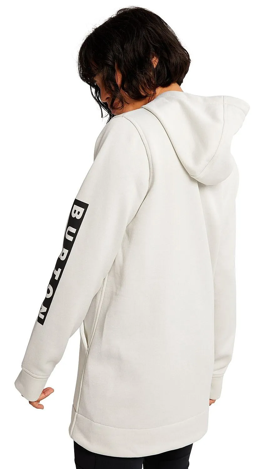 sudadera Burton Oak Long Pullover - Stout White Heather - women´s