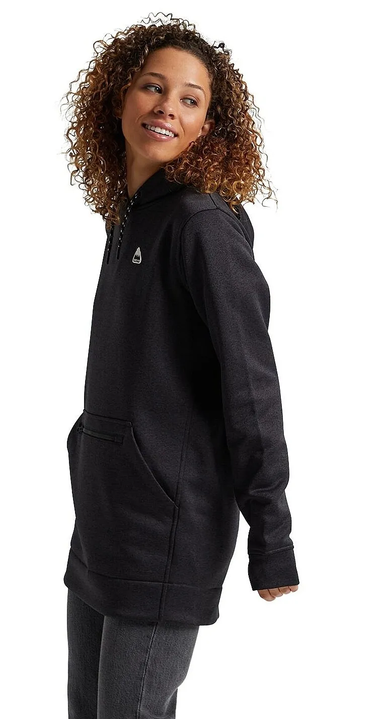 sudadera Burton Oak Long Pullover - True Black Heather - women´s