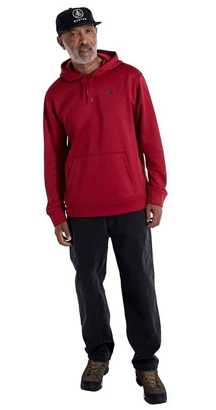 sudadera Burton Oak Pullover - Deep Red Heather - men´s