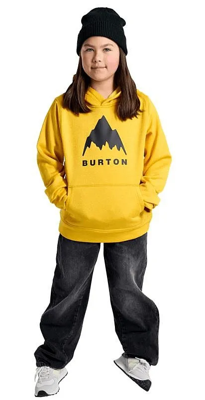 sudadera Burton Oak Pullover - Goldenrod Heather - unisex junior