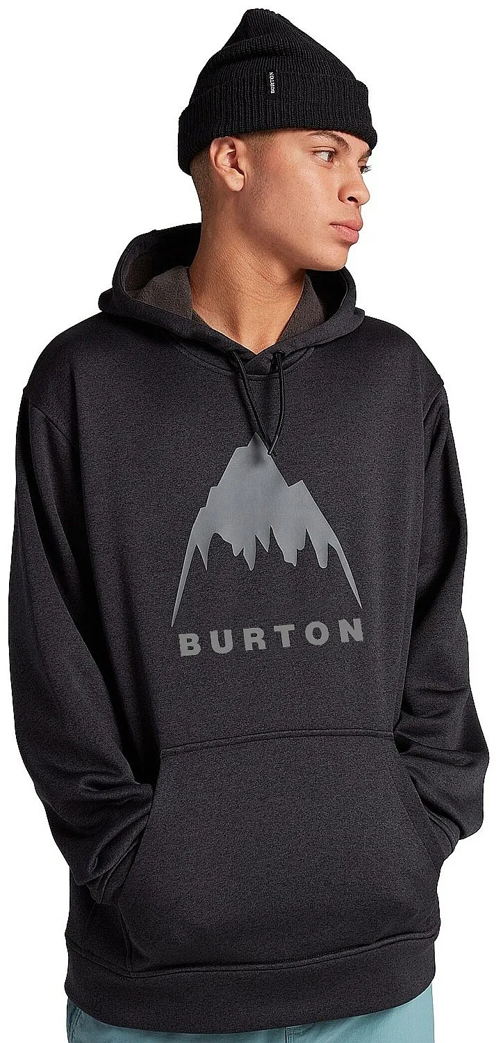 sudadera Burton Oak Pullover - True Black Heather - men´s