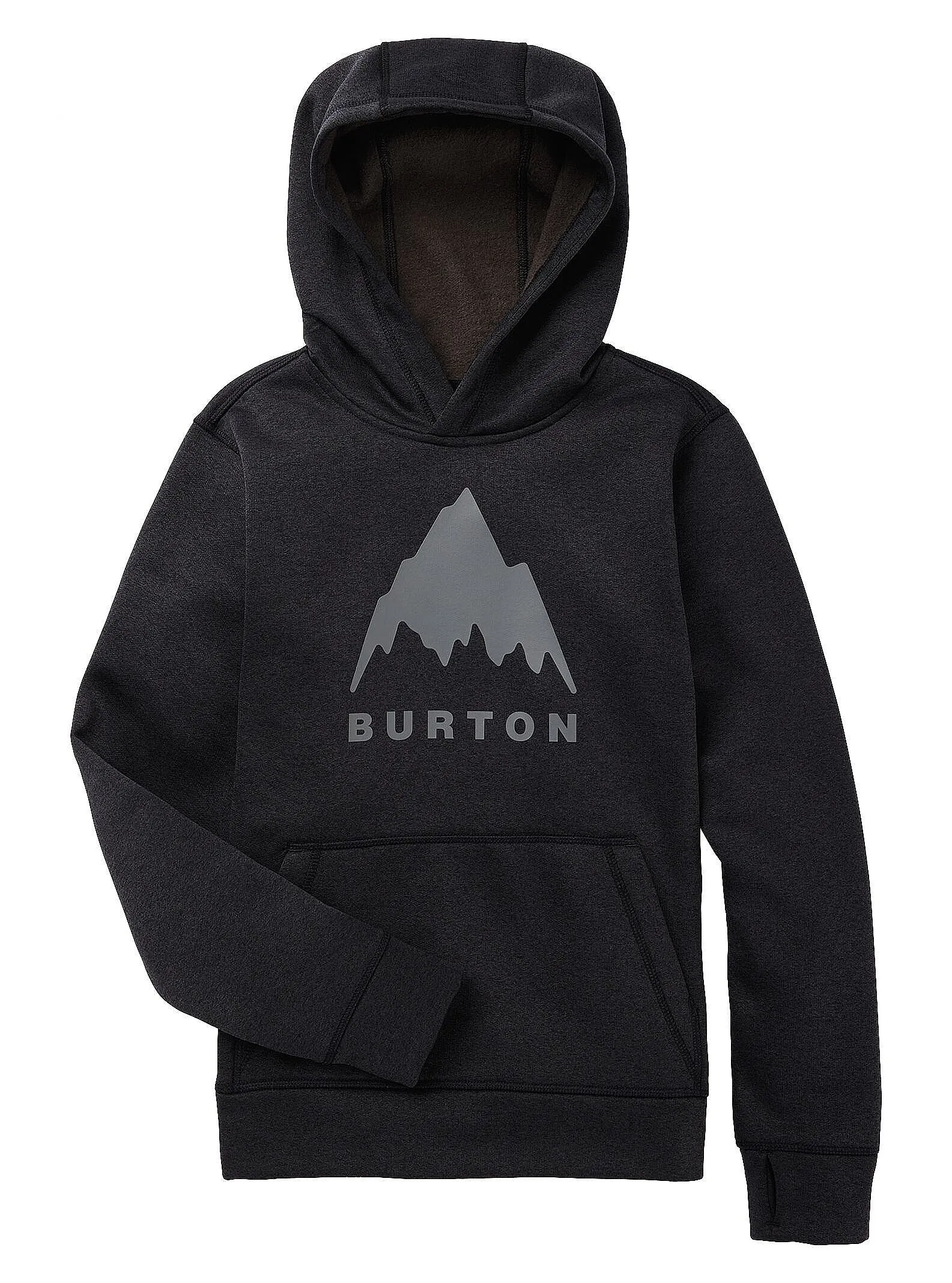 sudadera Burton Oak Pullover - True Black Heather - unisex junior