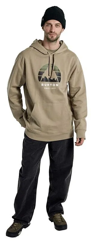 sudadera Burton Underhill Pullover - Summit Taupe - men´s