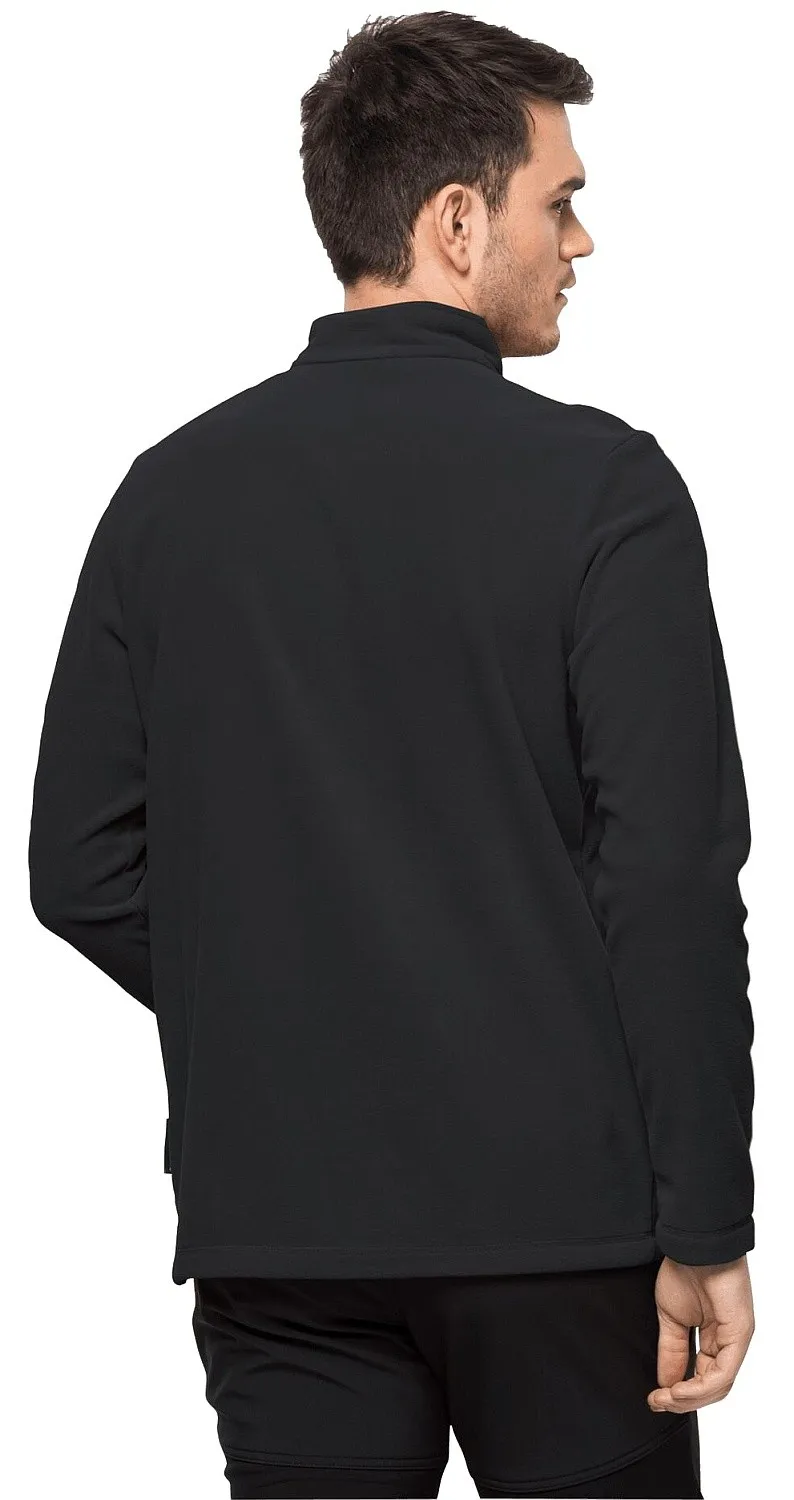 sudadera Jack Wolfskin Taunusz HZ - Black - men´s