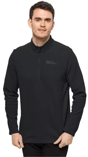 sudadera Jack Wolfskin Taunusz HZ - Black - men´s