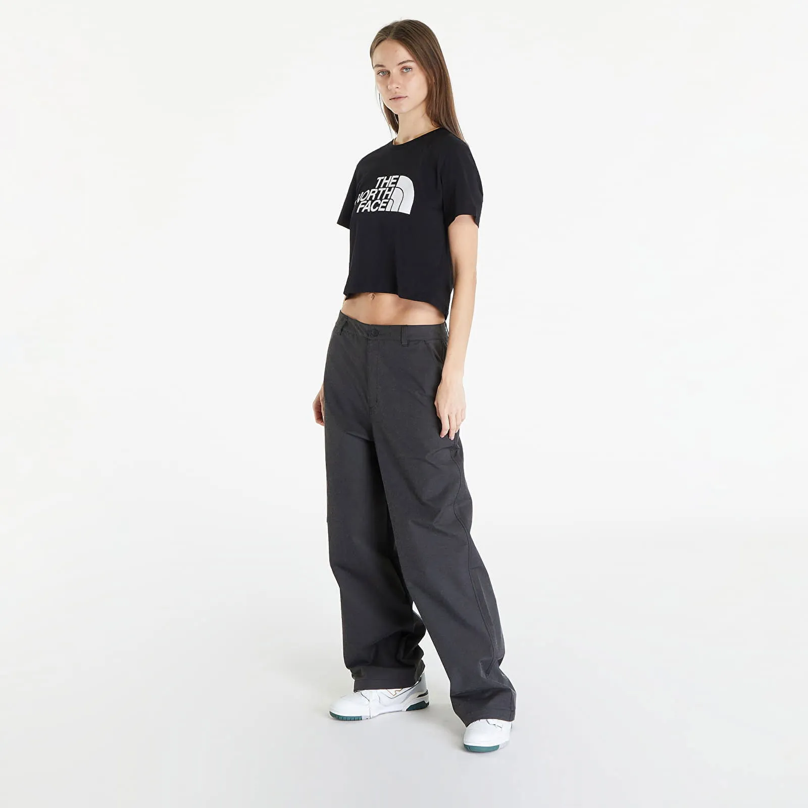 The North Face Cropped Easy Tee TNF Black